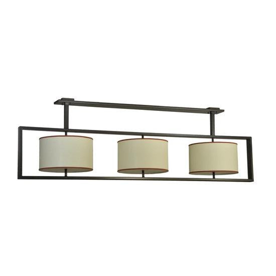2nd Ave Lighting Farm Table 100" Oblong Pendant in Timeless Bronze Finish