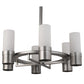 2nd Ave Lighting Farmington 48" Wide 6 LT Chandelier in Nickel Finish