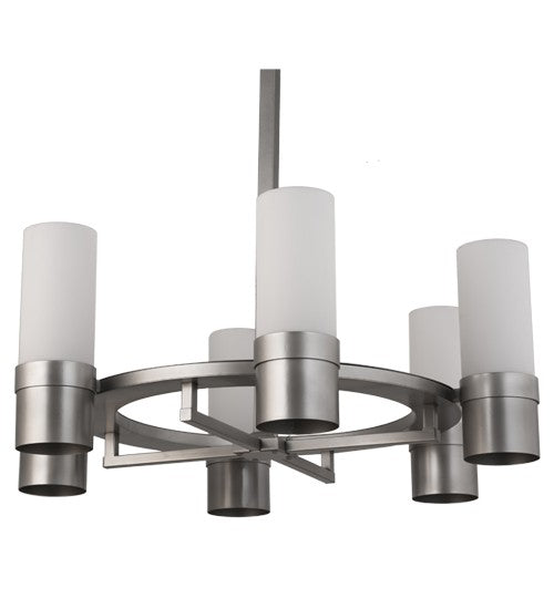 2nd Ave Lighting Farmington 48" Wide 6 LT Chandelier in Nickel Finish