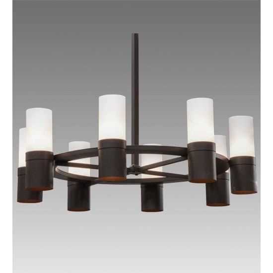 2nd Ave Lighting Farmington 60" Wide 8 LT Chandelier in Cafe Noir Finish