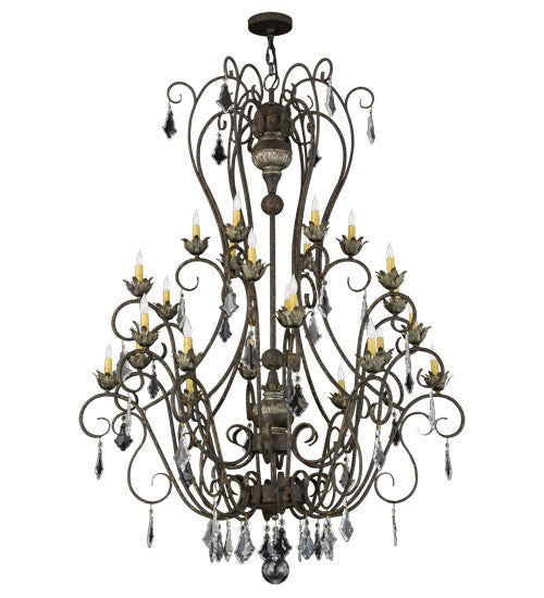 2nd Ave Lighting Felicia 51" Chandelier in Tarnished Aztec Gold Finish