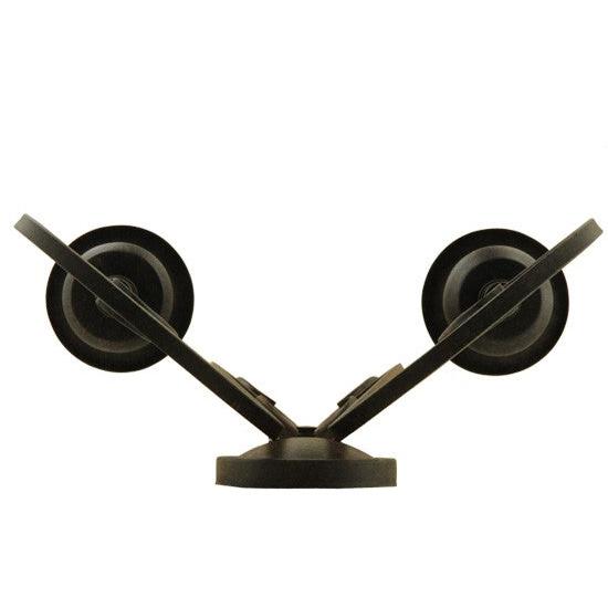 2nd Ave Lighting Fernando 17" Wide 2 Light Wall Sconce in Coffee Bean Finish
