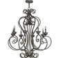 2nd Ave Lighting Fernando 36" Wide 8 Light Chandelier in French Bronze