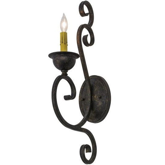 2nd Ave Lighting Fernando 5" Wide Wall Sconce in Golden Bronze Finish