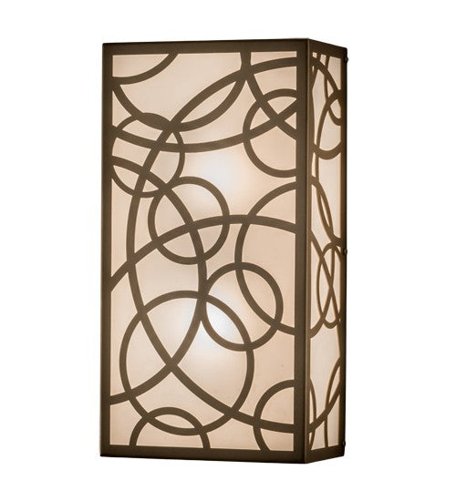 2nd Ave Lighting Fizz 9" Wide Deco Wall Sconce in Gold Metallic Finish