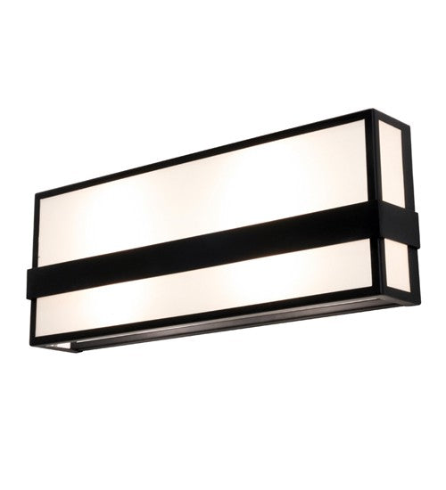 2nd Ave Lighting Fonda 26" Wide Vanity Light in Blackwash Finish