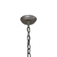2nd Ave Lighting Franciscan 25" 4-Light Wrought Iron Gothic-Styled Chandelier