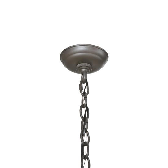 2nd Ave Lighting Franciscan 25" 4-Light Wrought Iron Gothic-Styled Chandelier