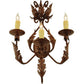 2nd Ave Lighting French Elegance 16.5" Wide 3 LT Wall Sconce in Oxide Bronze
