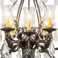 2nd Ave Lighting French Elegance 36" Wide 12 LT Chandelier in French Bronze Finish