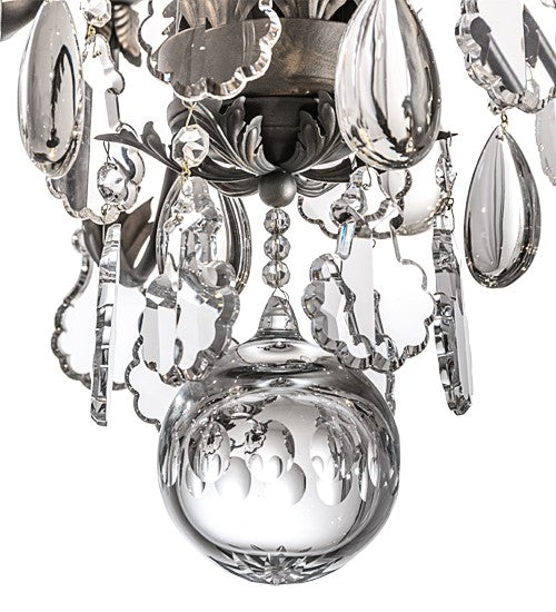2nd Ave Lighting French Elegance 36" Wide 12 LT Chandelier in French Bronze Finish