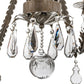 2nd Ave Lighting French Elegance 60" Wide 16 LT Chandelier in Antique Silver Finish