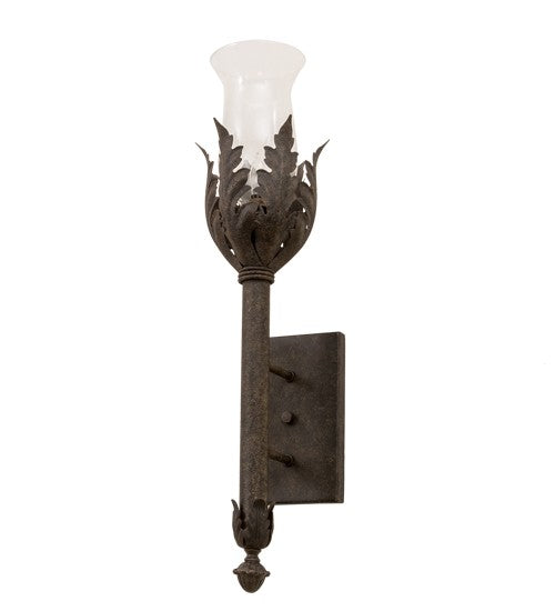 2nd Ave Lighting French Elegance 7" Wall Sconce in Antiquity Finish