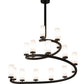 2nd Ave Lighting French Horn 60" Wide 17 LT Chandelier in Oil Rubbed Bronze Finish