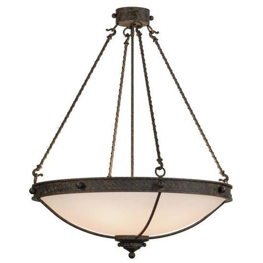 2nd Ave Lighting Freya 30" Semi-Flushmount in Coffee Bean Finish
