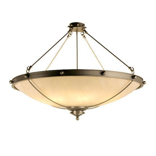 2nd Ave Lighting Freya 48" Pewter Metal Semi-Flushmount Light