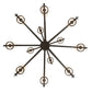2nd Ave Lighting Galen 42" Wide Two Tier 12 Light Chandelier in Timeless Bronze Finish