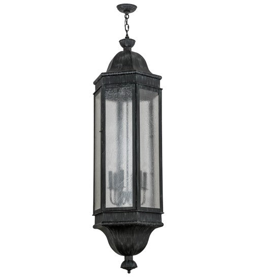 2nd Ave Lighting Gascony 18" Lantern Pendant in Antique Iron Gate Finish