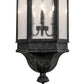 2nd Ave Lighting Gascony 18" Lantern Pendant in Antique Iron Gate Finish