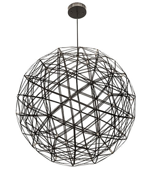 2nd Ave Lighting Geosphere 44" Wide 32 LT Pendant in Oil Rubbed Bronze Finish