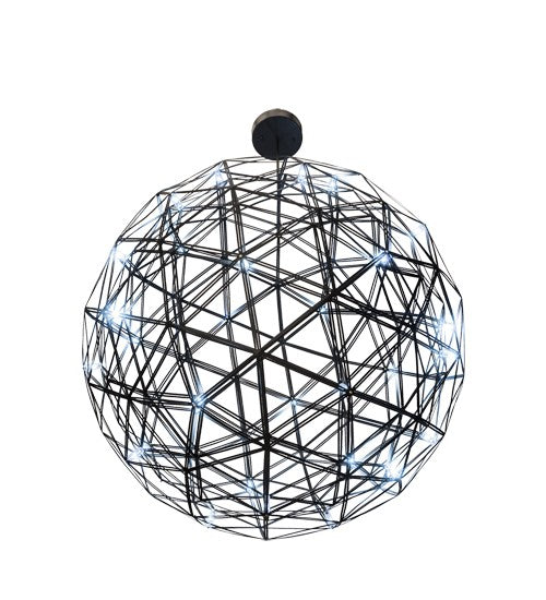 2nd Ave Lighting Geosphere 44" Wide 32 LT Pendant in Oil Rubbed Bronze Finish