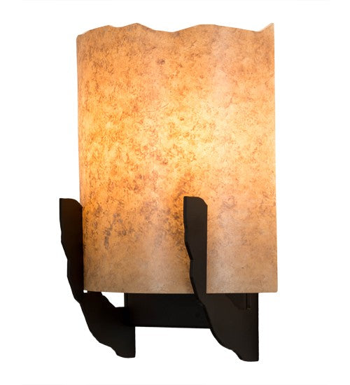2nd Ave Lighting Gleras 8" Wall Sconce in Oil Rubbed Bronze Finish