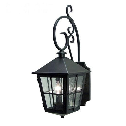 2nd Ave Lighting Gore 10" Wide Wall Sconce in Blackwash Finish