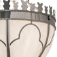 2nd Ave Lighting Gothic 14" Inverted Pendant in Polished Nickel Finish