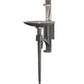 2nd Ave Lighting Gothic Bobeche 13" Wide Wall Sconce in Antique Brass Finish