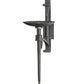 2nd Ave Lighting Gothic Bobeche 13" Wide Wall Sconce in Antique Brass Finish