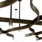 2nd Ave Lighting Grand Illumina 411" Bola Oblong Chandelier in Antique Copper Finish