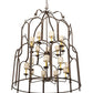2nd Ave Lighting Grand Stair 54" Wide 18-Light Chandelier in Gilded Tobacco Finish