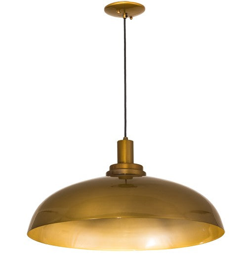 2nd Ave Lighting Gravity 23" Wide Pendant With Brass Tint Finish