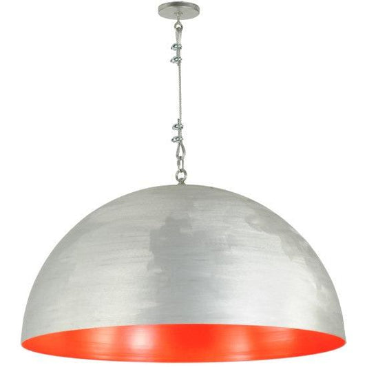 2nd Ave Lighting Gravity 36" Wide Pendant in Brushed Aluminum Finish