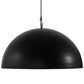 2nd Ave Lighting Gravity 36" Wide Pendant in Solar Black and Copper Finish