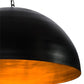 2nd Ave Lighting Gravity 36" Wide Pendant in Solar Black and Copper Finish