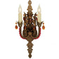 2nd Ave Lighting Grosetto 9" Wide 2 LT Crystal Wall Sconce in Cortez Gold