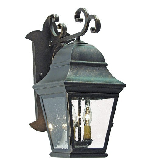 2nd Ave Lighting Hagen 9" Wide Wall Sconce in Golden Verde Finish