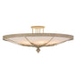 2nd Ave Lighting Hoja 60" Semi-Flushmount in Pate Finish