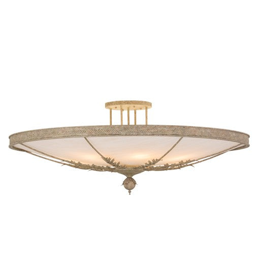 2nd Ave Lighting Hoja 60" Semi-Flushmount in Pate Finish