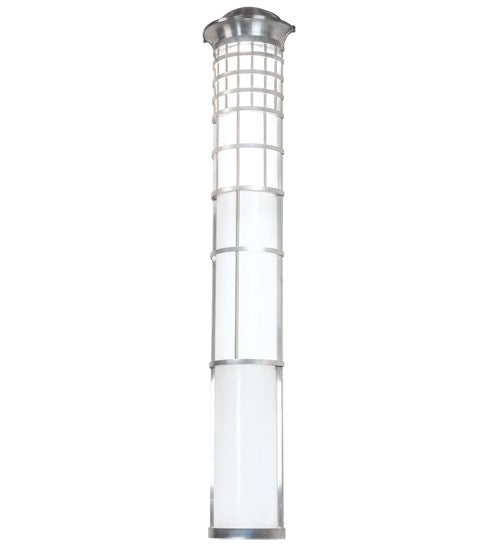 2nd Ave Lighting Hudson House 10" Wide Wall Sconce in Brushed Stainless Steel Finish