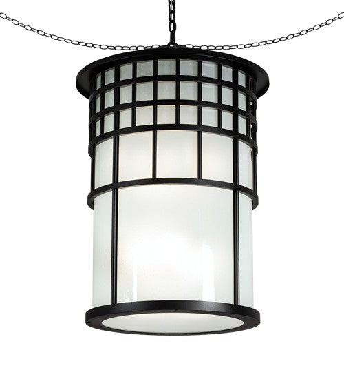 2nd Ave Lighting Hudson House 24" Wide Pendant in Solar Black Finish