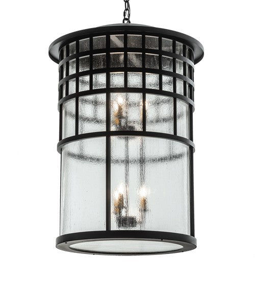 2nd Ave Lighting Hudson House 24" Wide Pendant in Solar Black Finish