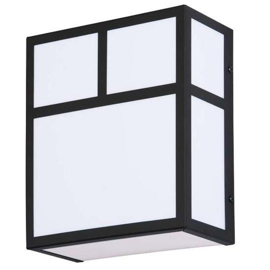 2nd Ave Lighting Hyde Park 9" Wide T Mission Wall Sconce in Oil Rubbed Bronze Finish