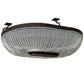 2nd Ave Lighting Innsbruck 84" Semi-Flushmount in Chestnut Finish