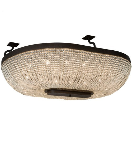 2nd Ave Lighting Innsbruck 84" Semi-Flushmount in Chestnut Finish