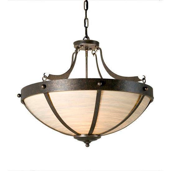 2nd Ave Lighting Isadore 24" Wide Inverted Pendant in Gilded Tobacco Finish