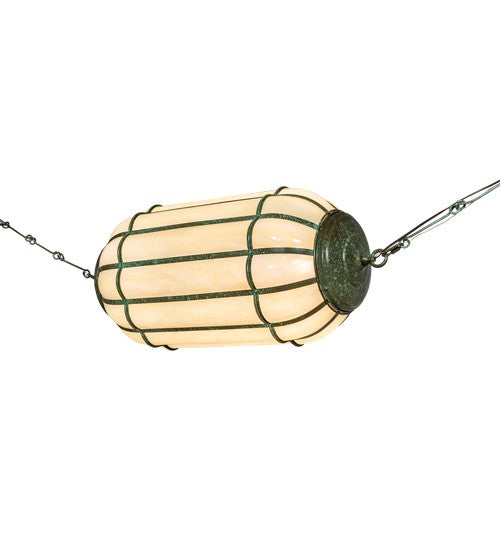 2nd Ave Lighting Islington Catenary 32" Long Pendant With Tarnished Copper Finish