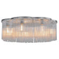 2nd Ave Lighting Ivela 32" Flushmount in Extreme Chrome Finish