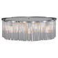 2nd Ave Lighting Ivela 32" Flushmount in Extreme Chrome Finish